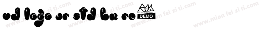 VD LOGO JR Std BK Re字体转换